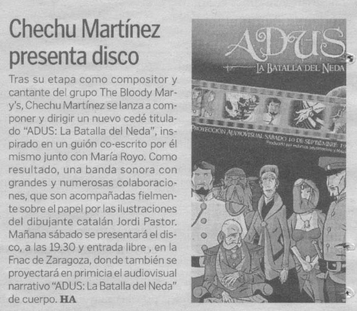 Chechu Martínez presenta disco