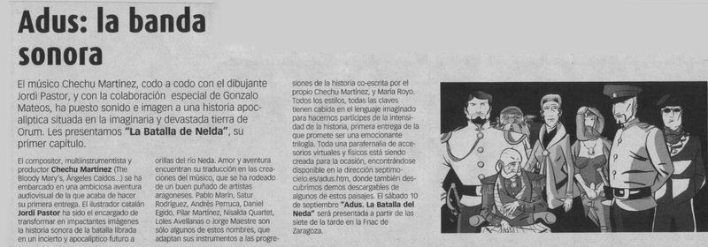 Adus: la banda sonora